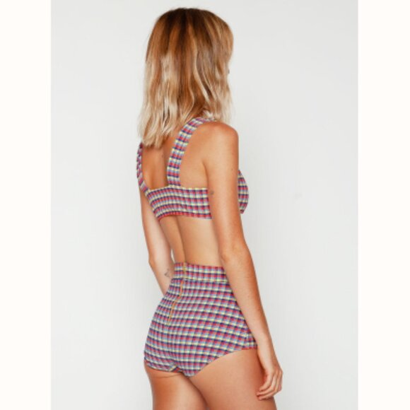 Seea Georgia Buttoned Bikini Top S (Fits XS) - Picture 3 of 11